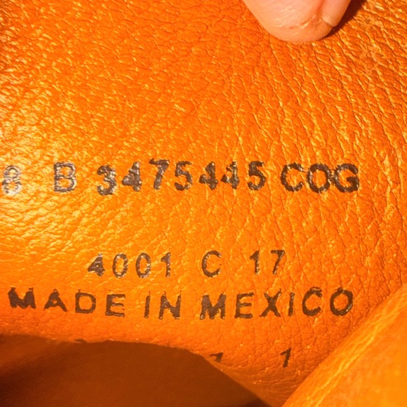 Frye Melissa Seam Harness Tall Riding Boots Brown Leather Women's 8 B USA - Picture 11 of 13